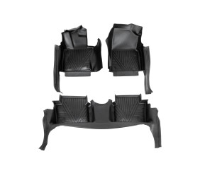 Гумові килимки Niken Luxury 3D (Для ДВЗ, 3 шт) для Toyota Camry 2017-2023 рр