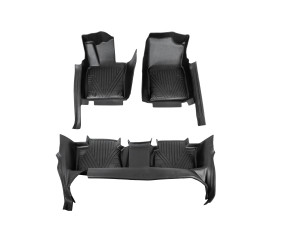 Гумові килимки Niken Luxury 3D (Для гібрид, 3 шт) для Toyota Camry 2024- рр