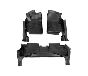 Гумові килимки Niken Luxury 3D (Для ДВЗ, 3 шт) для Toyota Corolla 2013-2019 рр