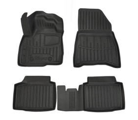 Килимки Stingray 3D (4WD, 4 шт) для Dacia Bigster 2024- рр