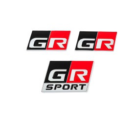 Надписи GR Sport (3шт) для Toyota Land Cruiser 300 2021- рр