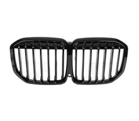 Ніздрі 1 Bar (2019-2022, чорний глянцевий) для BMW X7 G07 2019- рр