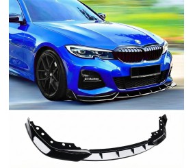 Накладка на передній бампер Lip CS-Style (для M-Sport 2018-2022, ABS) для BMW 3 серія G20/G21 2018- рр