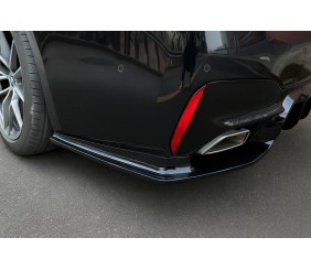 Кутові накладки на задній бампер (для M-Sport/M5, ABS) для BMW 5 серія G30/G31 2017-2023 рр