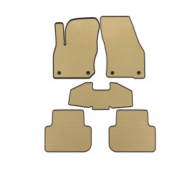 Килимки EVA (Бежевий) для Volkswagen Tiguan 2023- рр