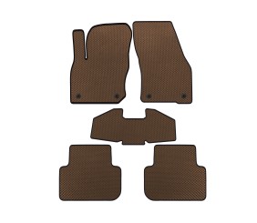 Килимки EVA (Коричневий) для Volkswagen Tiguan 2023- рр