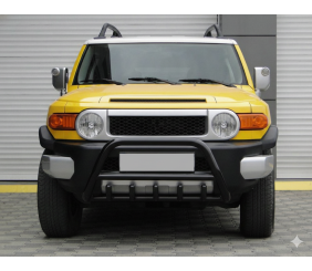 Кенгурятник WT003 Black (нерж) для Toyota FJ Cruiser 2006-2022 рр