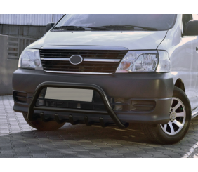 Кенгурятник WT003 Black (нерж) для Toyota HiAce