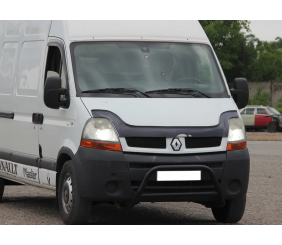 Передня дуга WT003 Black (нерж.) для Opel Movano 2004-2010 рр