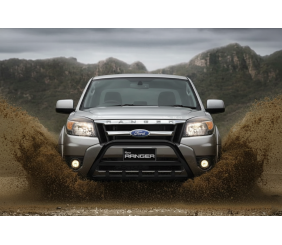 Кенгурятник WT003 Black (нерж) для Ford Ranger 2007-2011 рр