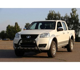 Кенгурятник WT003 Black (нерж.) для GreatWall Wingle 5 2006- рр