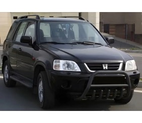 Кенгурятник WT003 Black нерж.) для Honda CRV 1996-2001 рр