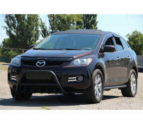 Передній захист WT003 Black (нерж.) для Mazda CX-7 2006-2012 рр
