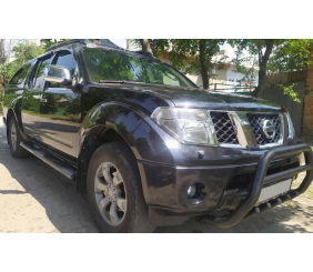 Кенгурятник WT003 Black (нерж) для Nissan Pathfinder R51 2005-2014 рр