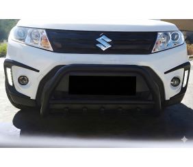Кенгурятник WT003 Black (нерж) для Suzuki Vitara 2015- рр