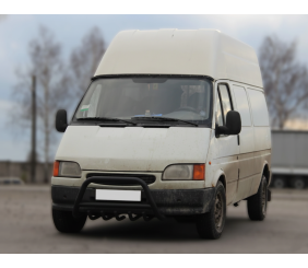 Кенгурятник WT003 Black (нерж) для Ford Transit 1991-2000 рр