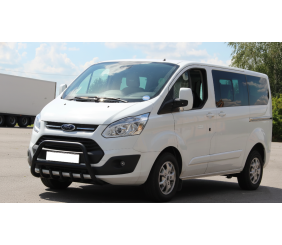 Кенгурятник WT003 Black (нерж) для Ford Custom 2013-2022 рр