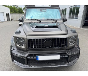 Накладка на капот BRB (Карбон) для Mercedes G сlass W465 2025- рр