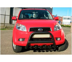 Передня дуга WT003 Black (нерж.) для Daihatsu Terios 2006-2017 рр