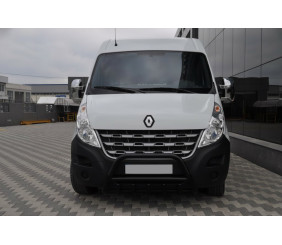 Кенгурятник WT003 Black (нерж.) для Renault Master 2011-2023 рр
