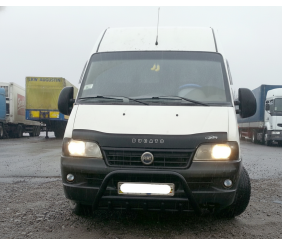 Кенгурятник WT003 Black (нерж.) для Citroen Jumper 1995-2006 рр