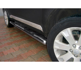 Бічні труби (2 шт., Нерж.) для Nissan Murano 2008-2014 рр