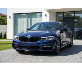 Ніздрі M-Look V2 (2021-2023, чорний глянець) для BMW 5 серія G30/G31 рр