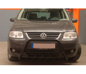 Кенгурятник WT003 Black (нерж) для Volkswagen Touran 2003-2010 рр