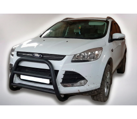 Кенгурятник WT018 Black (нерж.) для Ford Kuga/Escape 2013-2019 рр