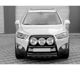 Передня дуга WT018 Black (нерж.) для Chevrolet Trax 2012-2023 рр