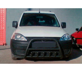 Кенгурятник Black (нерж.) для Opel Combo 2002-2012 рр