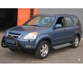 Кенгурятник WT005 Black (нерж.) для Honda CRV 2001-2006 рр