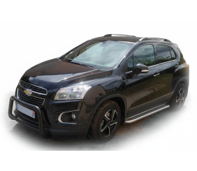 Передня дуга WT005 Black (нерж.) для Chevrolet Trax 2012-2023 рр