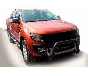 Передній захист WT005 Black (нерж) для Ford Ranger 2011-2022 рр