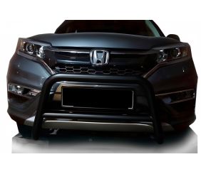 Передній захист WT005 Black (2016-2019, нерж.) для Honda CRV рр