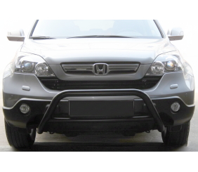 Кенгурятник WT005 Black (нерж.) для Honda CRV 2007-2011 рр