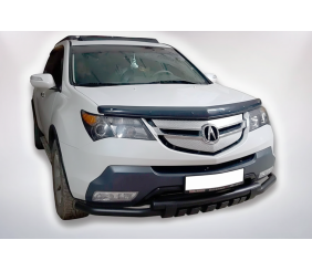 Передній захист B1-47 Black (нерж) для Acura MDX 2007-2013 рр