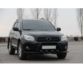 Кенгурятник WT-ST15 Black (нерж) для Toyota Rav 4 2006-2013 рр