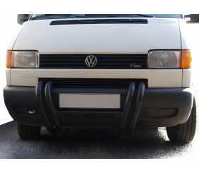 Кенгурятник ST006 Black (нерж) для Volkswagen T4 Caravelle/Multivan 1990-2003 рр