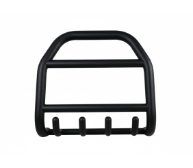 Передня дуга QT007 Black (нерж.) для Hyundai IX-35 2010-2015 рр