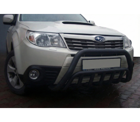 Кенгурятник WT002 Black (нерж.) для Subaru Forester 2008-2013 рр