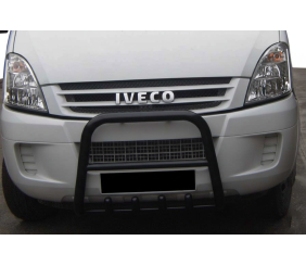 Кенгурятник QT007 Black для Iveco Daily 2006-2014 рр