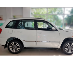 Бічні труби Black (2 шт., нерж) для Chery Tiggo 3 2005- рр