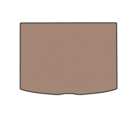 Гумовий килимок в багажник (Бежевий) для Mercedes EQA 2021- рр