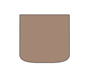 Гумовий килимок в багажник V1 (Бежевий) для Mercedes GLC X254 2022- рр