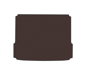 Гумовий килимок в багажник (Коричневий) для Mercedes EQB 2021- рр