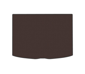 Гумовий килимок в багажник (Коричневий) для Mercedes EQA 2021- рр