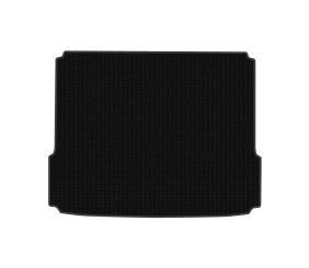 Гумовий килимок в багажник (Чорний) для Mercedes EQB 2021- рр