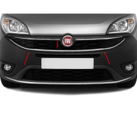 Накладка навколо нижньої решітки (2015-2026, нерж.) для Fiat Doblo II рр