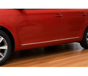 Молдинг дверний (4 шт, нерж) для Hyundai I-20 2014-2020 рр